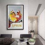 vintage flamenco poster