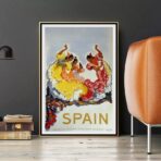 vintage flamenco poster