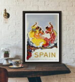 vintage flamenco poster
