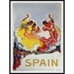 vintage flamenco poster