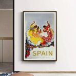 vintage flamenco poster
