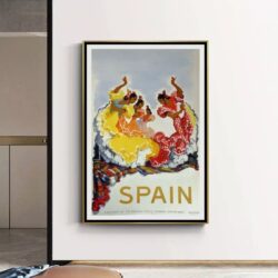 vintage flamenco poster