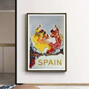 vintage flamenco poster