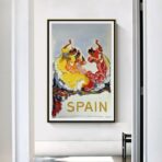 vintage flamenco poster
