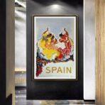 vintage flamenco poster