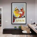 vintage flamenco poster