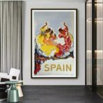 vintage flamenco poster