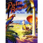 vintage florida poster