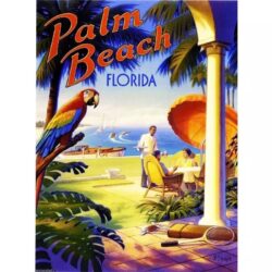 vintage florida poster