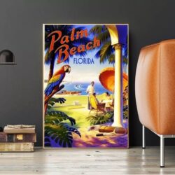 vintage florida poster