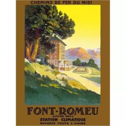 vintage poster font remeu