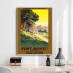 vintage poster font remeu