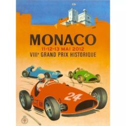 vintage formula 1 poster