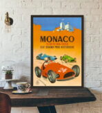 vintage formula 1 poster