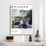 poster vintage friends