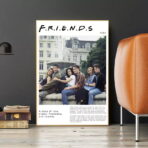 poster vintage friends