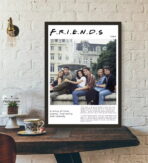 poster vintage friends