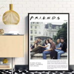 poster vintage friends