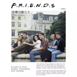 poster vintage friends