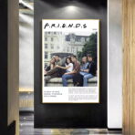 poster vintage friends