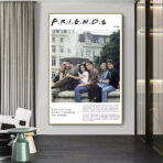 poster vintage friends
