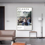 poster vintage friends