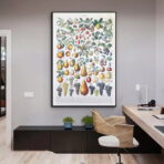 vintage fruit poster 1
