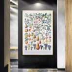 vintage fruit poster 1