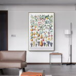 vintage fruit poster 1