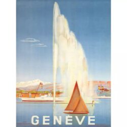 vintage poster geneve