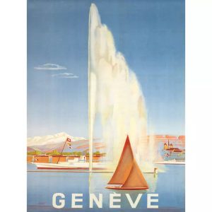 vintage poster geneve