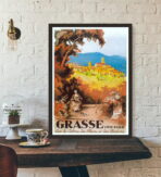 vintage greasy poster