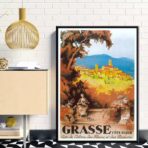 vintage greasy poster