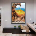 vintage greasy poster