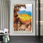 vintage greasy poster