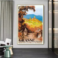 vintage greasy poster