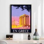 vintage greek poster
