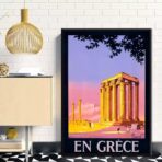 vintage greek poster