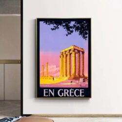 vintage greek poster