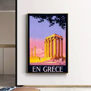 vintage greek poster
