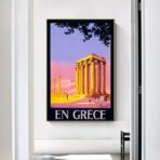 vintage greek poster