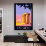 vintage greek poster