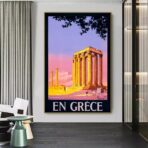 vintage greek poster