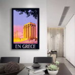vintage greek poster