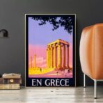 vintage greek poster