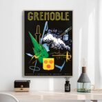 vintage poster grenoble