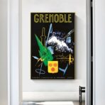 vintage poster grenoble