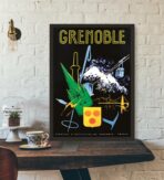 vintage poster grenoble
