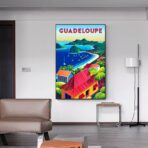 vintage poster guadeloupe