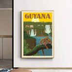 vintage poster guyana